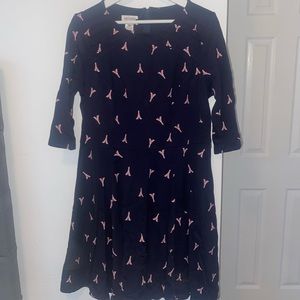 Navy Eiffel tower dress